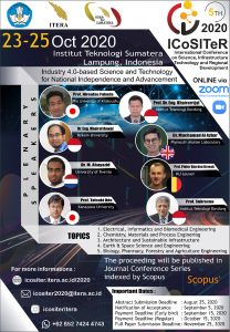 ICoSITeR 2020 : Industry 4.0-based Science and Technology for National Independence and Advancement