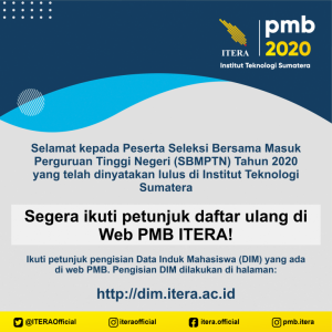 PENGUMUMAN KELULUSAN SBMPTN 2020