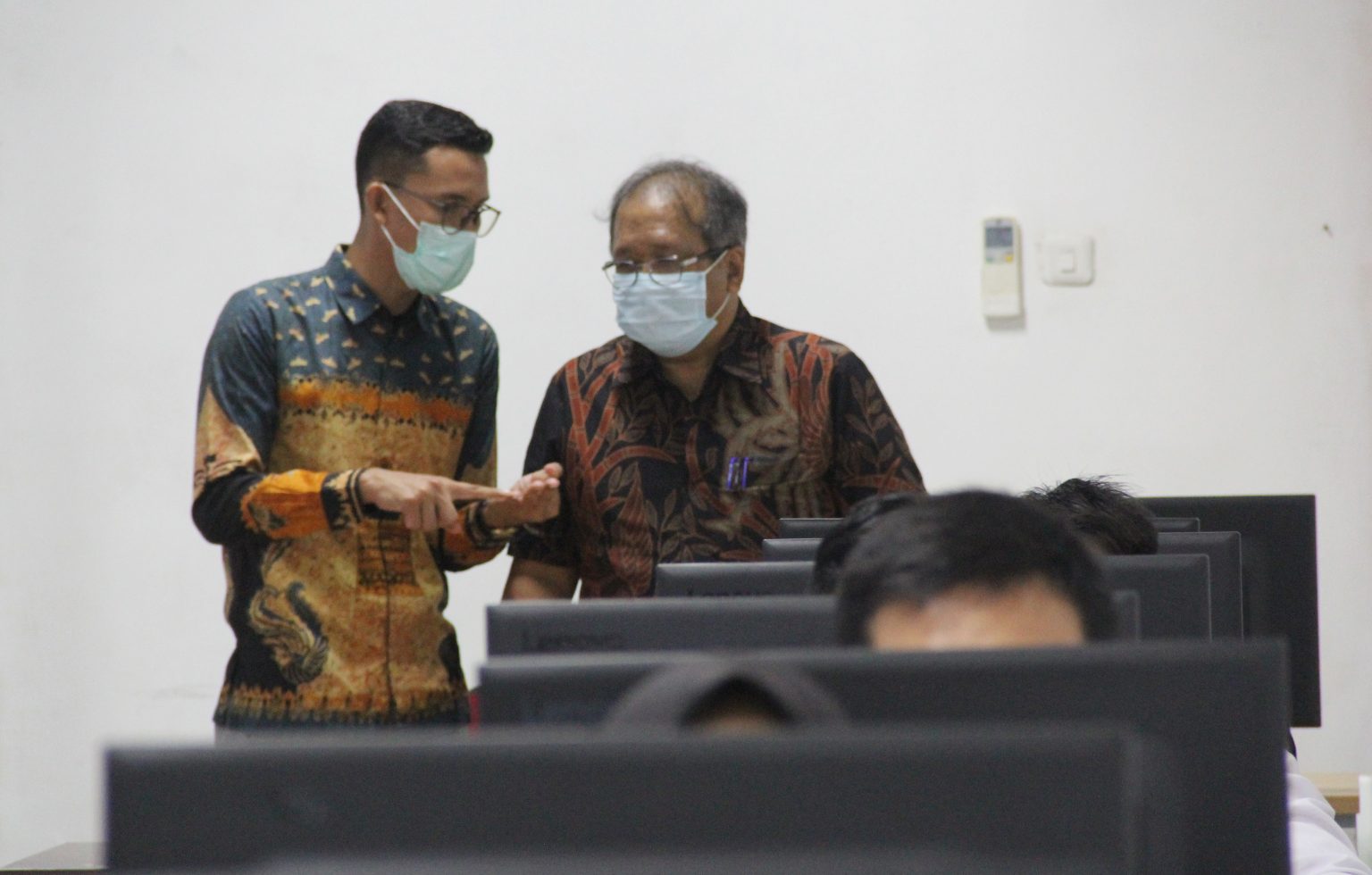 Rektor ITERA Tinjau Pelaksanaan Tes SKB CPNS Kemdikbud