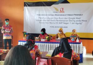 Dosen ITERA Latih Guru SMP N 1 Jatiagung Pembelajaran Daring