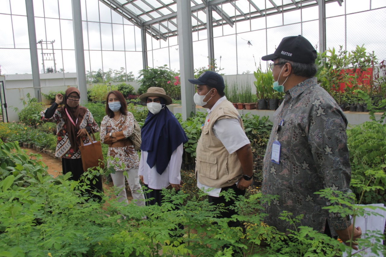 Tim Kementerian PU Tinjau Pembangunan Kebun Raya ITERA