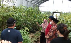 Anggota DPR RI dan DPRD Lampung Kunjungi Kebun Raya ITERA