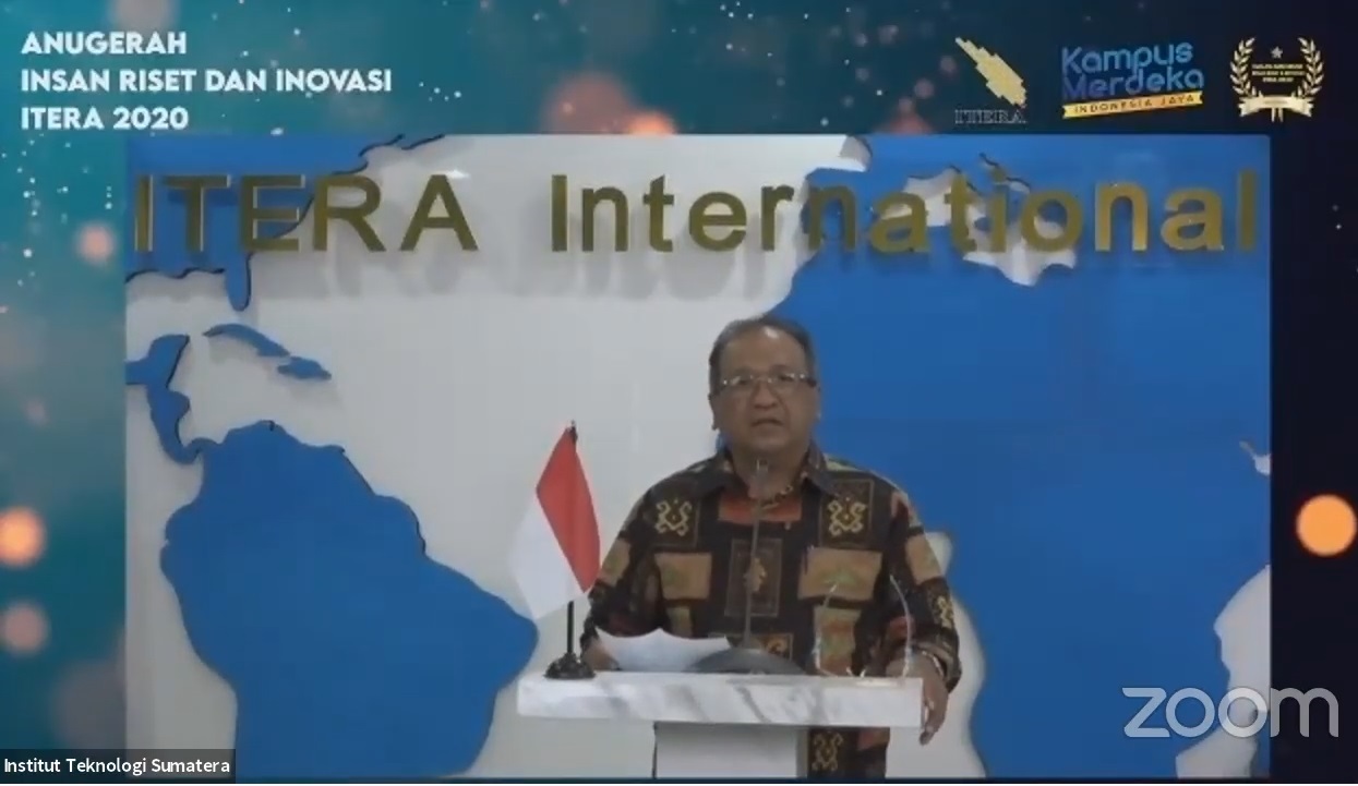 Malam Anugerah Insan Riset dan Inovasi ITERA Ajang Apresiasi Penelitian Dosen Hingga Mahasiswa