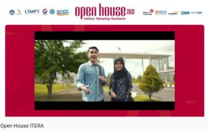 Gelar Open House Virtual ITERA Kenalkan Kampus ke Calon Mahasiswa