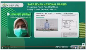 Dosen Biologi ITERA Bagikan Pengalaman Kelola Praktikum Daring dalam Sarasehan Nasional