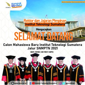 Pengumuman SNMPTN Institut Teknologi Sumatera Tahun 2021
