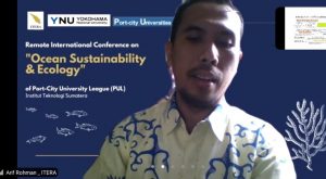 Lima Dosen dan Dua Mahasiswa ITERA Paparkan Gagasan dalam Konferensi Internasional Keberlangsungan Laut dan Ekologinya