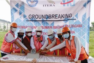 ITERA Mulai Pembangunan Rumah Ibadah Multiagama Sebagai Wujud Toleransi di Kampus
