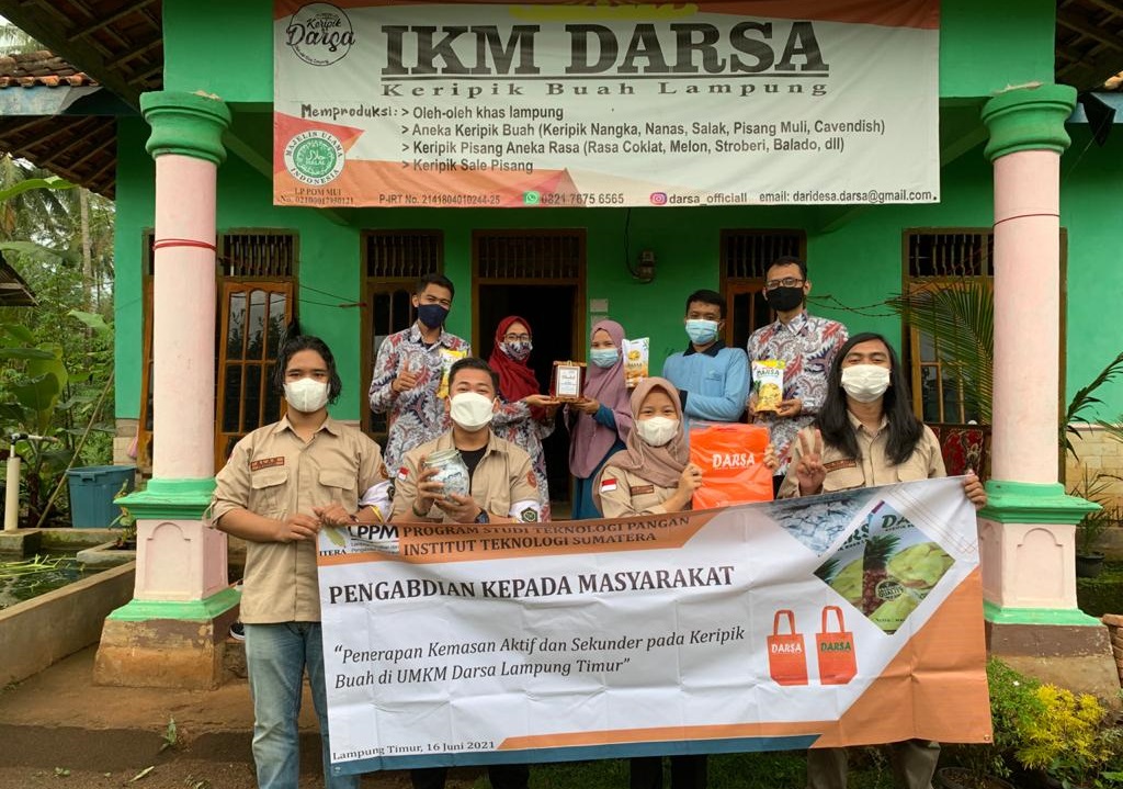 Dosen Teknologi Pangan ITERA Dampingi Pelaku UMKM di Lampung Timur