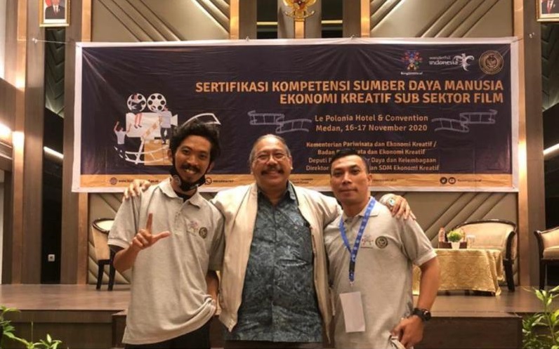 Dosen DKV ITERA PG Wisnu Wijaya Resmi Kantongi Sertifikat Dokumenteris