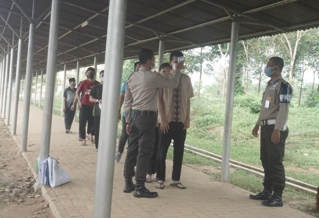 Laksanakan sholat Idul Adha dan Kurban, ITERA Terapkan Protokol Kesehatan