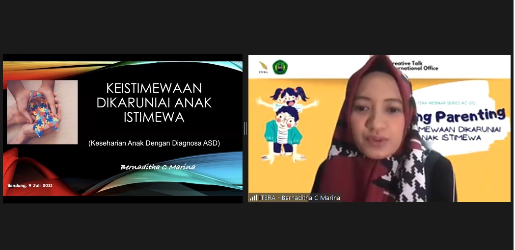 DoBel Creative Talk ITERA Bahas Anak dengan Autisme