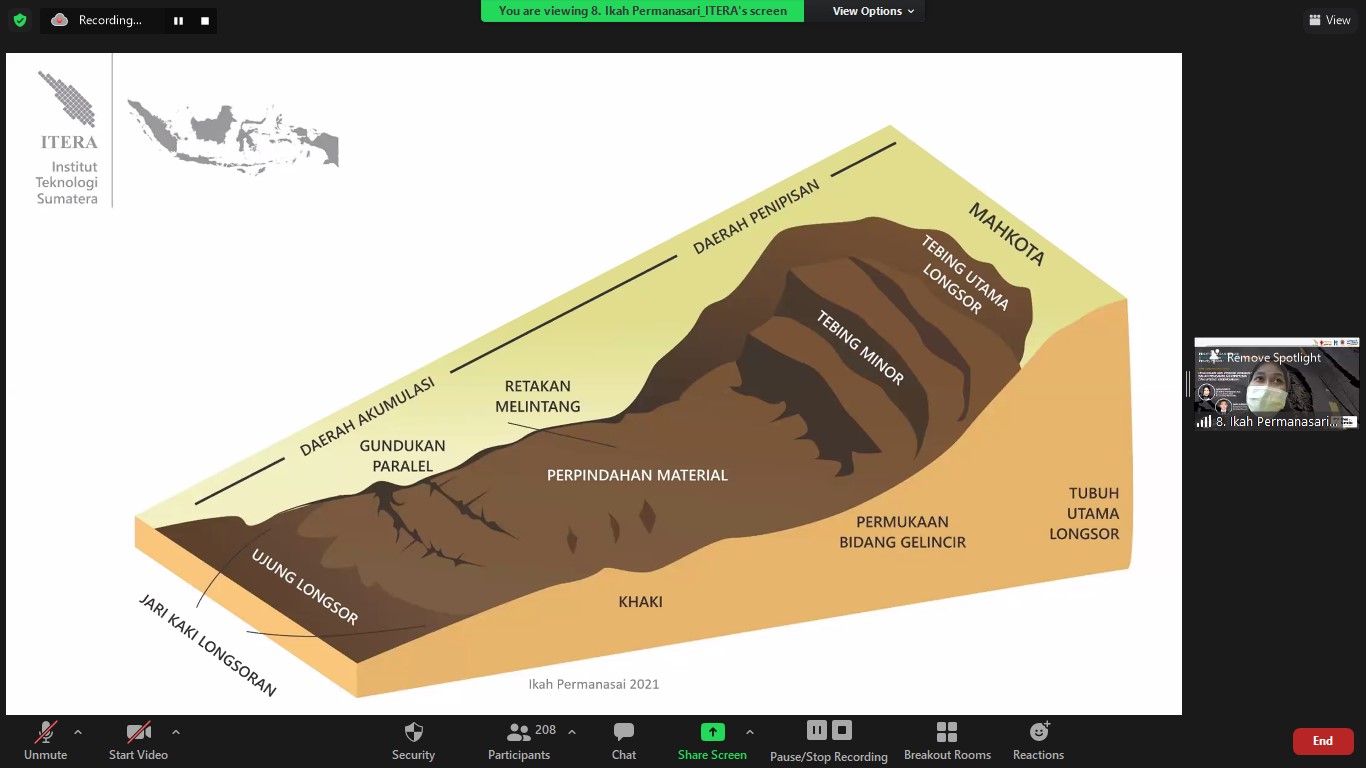 ITERA Prediksi Longsor Sebagai Mitigasi Kebencanaan