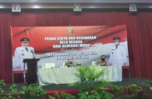 Rancana Pramuka ITERA Ikut Sosialisasi Bela Negara