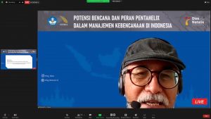 Webinar UPT MKG ITERA Bahas Peran Pentahelix dalam Manajemen Bencana