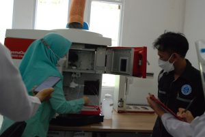 Mahasiswa Teknik Pertambangan ITERA Kunjungan Praktikum ke BPTM-BRIN