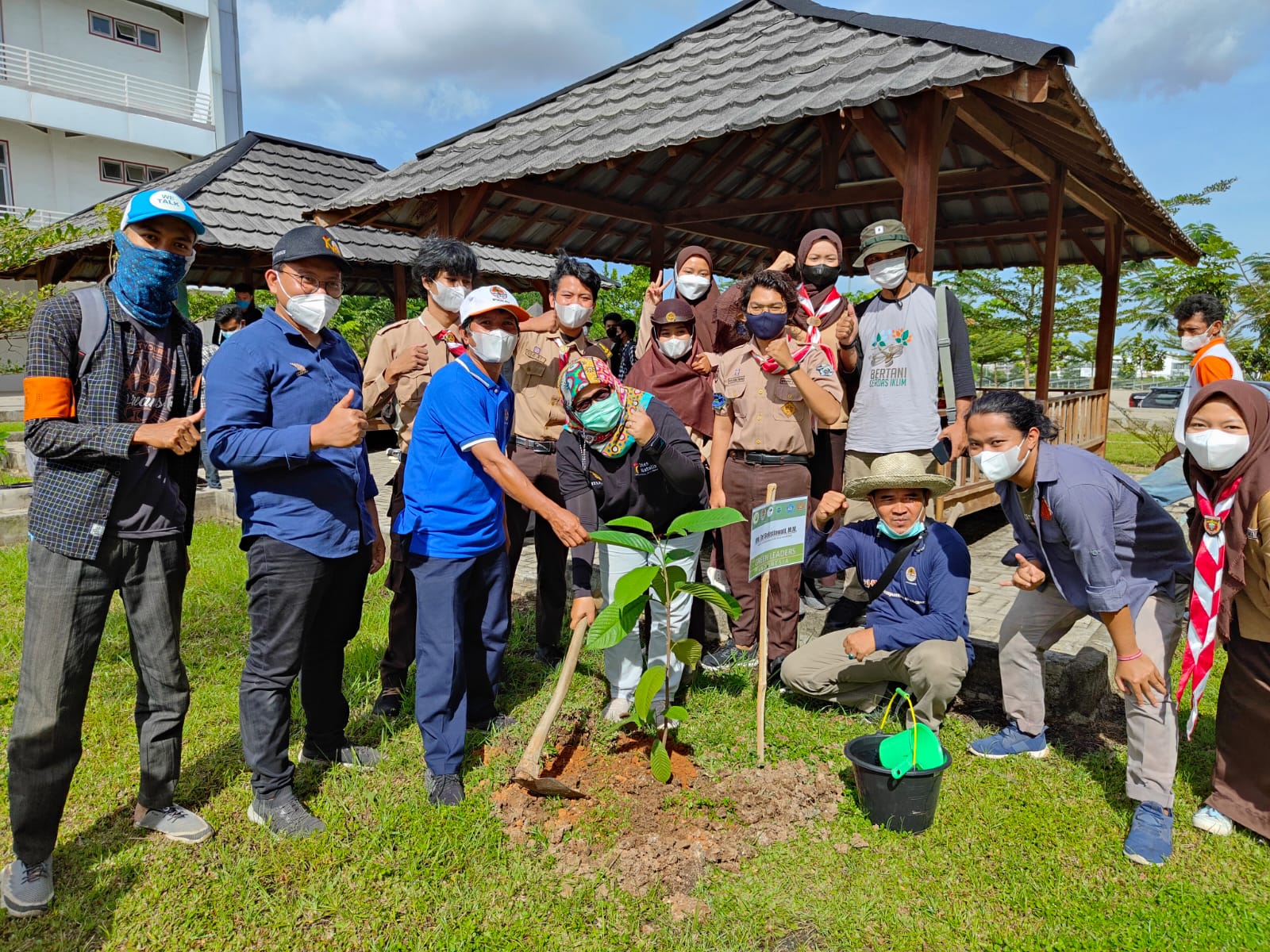 ITERA Jadi Lokasi Gerakan Menanam Pohon Nasional