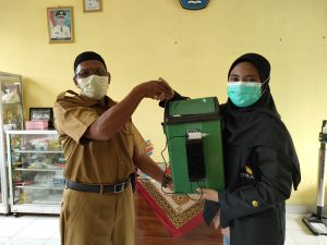 Mahasiswa ITERA Kembangakan Tempat Sampah Otomatis dengan Sensor Jarak