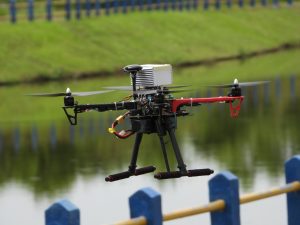 UPT MKG ITERA Amati Cuaca Gunakan Meteodrone