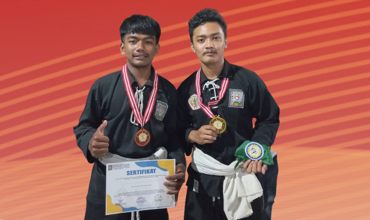 Mahasiswa ITERA Raih Emas dan Perunggu Kejuaraan Pencak Silat