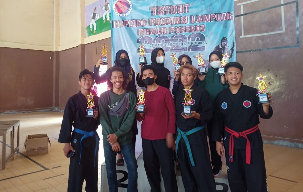 Atlet Hapkido ITERA Raih Enam Juara di Tryout Hapkido Lampung