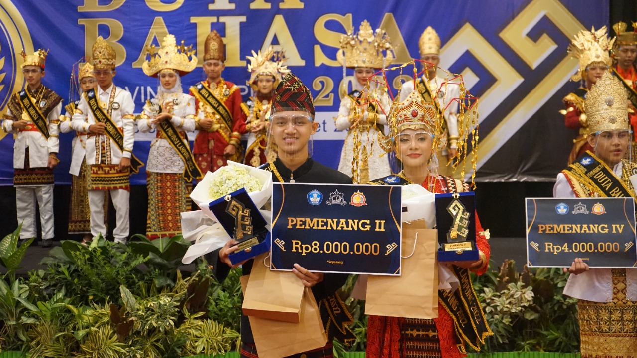 Mahasiswa ITERA Raih Runer Up Duta Bahasa Provinsi Lampung