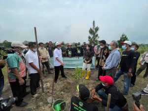 Peringati Hari Bumi ITERA Tanam Seribu Bibit Alpukat Siger