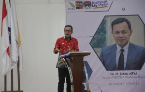 Isi Kuliah Umum di ITERA Wali Kota Bogor Bima Arya Ajak Mahasiswa Peduli Lingkungan