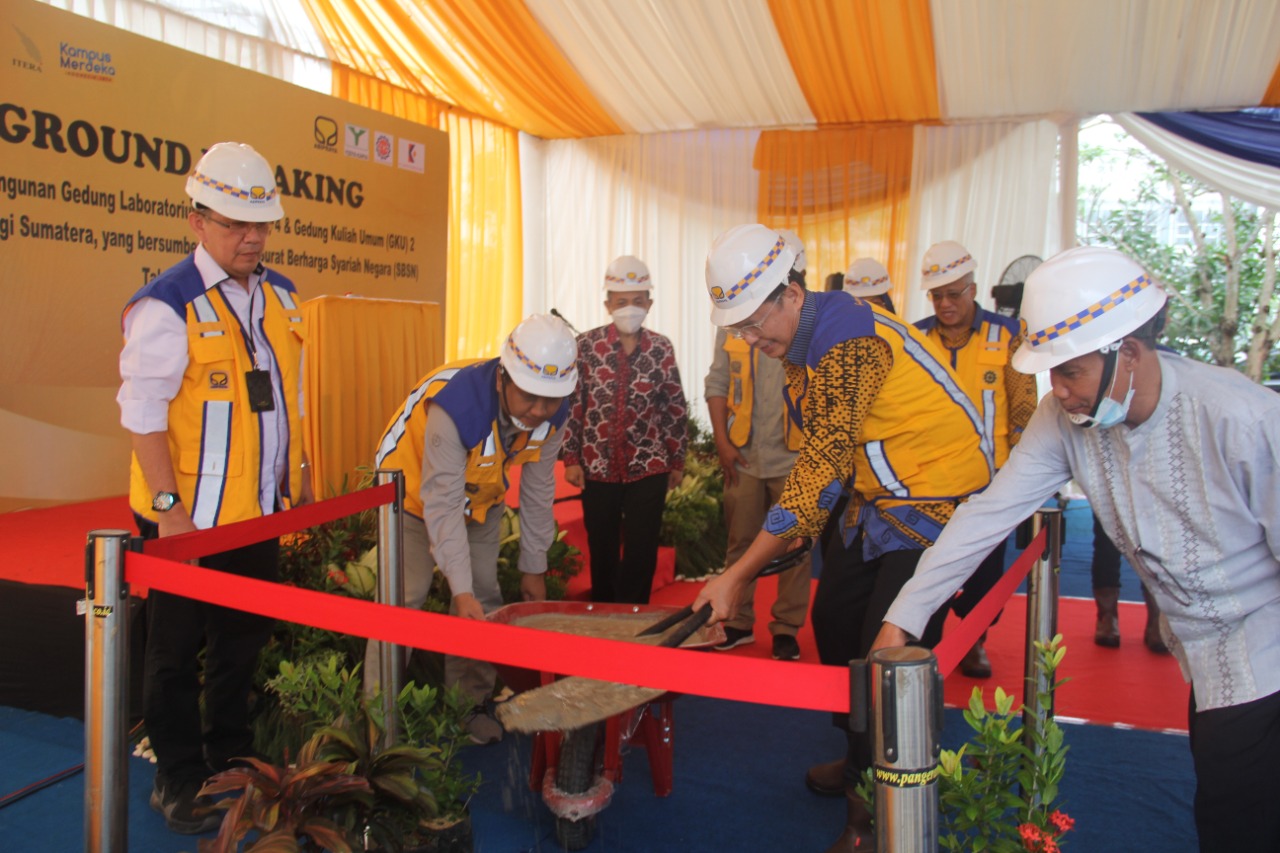 ITERA Mulai Pembangunan Gedung Kuliah Umum 2 dan Dua Laboratorium Teknik