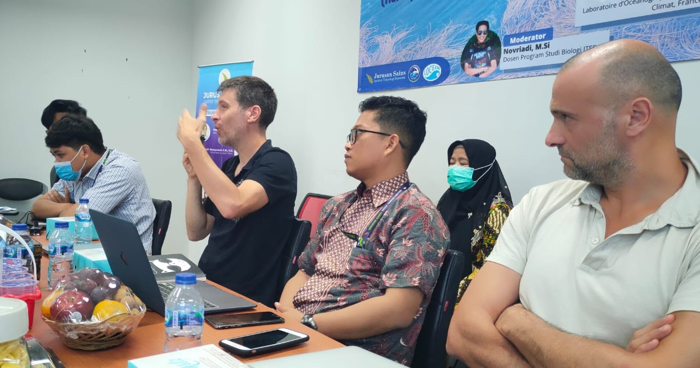 ITERA Bersama BBPBL Lampung dan L’Ocean Paris Kaji Fenomena HABs Penyebab Kematian Massal Ikan Teluk Lampung