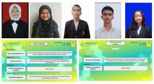 Gagas Filter Air Bersih Berbahan Limbah Mahasiswa ITERA Raih Emas di Tingkat Internasional