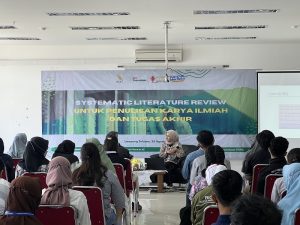 UPT Perpustakaan ITERA Gelar Seminar Merancang Tinjauan Pustaka Sistematis