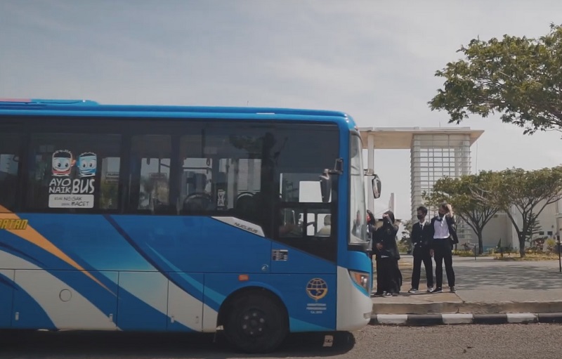 Si TAyO Bus Kampus ITERA Kembali Beroperasi