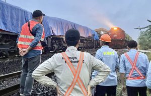 Dosen Teknik Perkeretaapian ITERA Bersama KNKT Investigasi Kecelakaan Dua Kereta Api Batu Bara