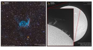 Tim OAIL ITERA Amati Fenomena Astronomi Helm Thor Hingga Lidah Api Matahari