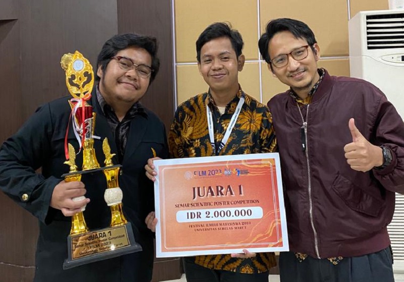 Usung Gagasan Cyano Green Infrastructure, Mahasiswa PWK ITERA Juara 1 Nasional Semar Scientific Poster Competition