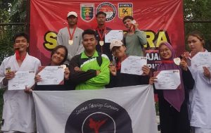 Tim Karate ITERA Borong Medali Kejuaraan Sirkuit Karate Pelajar Shokaido Lampung