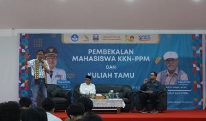 Bupati Pesisir Barat Isi Kuliah Tamu dalam Pembekalan Mahasiswa KKN ITERA