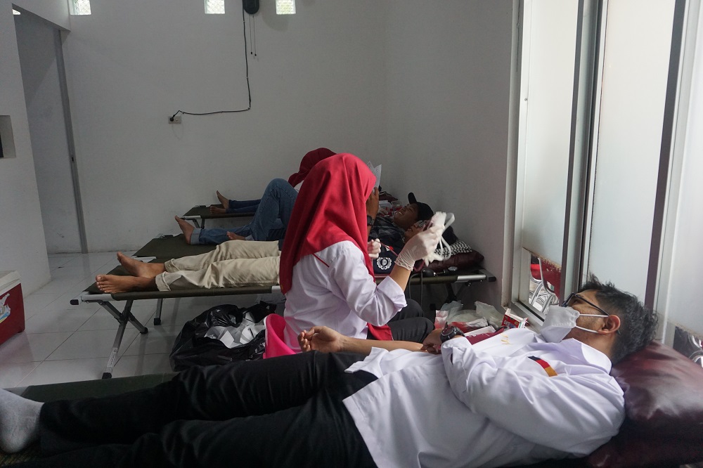 Peringati Dies Natalis ke-3, Prodi Sains Data ITERA Gelar Donor Darah Bersama