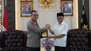 Pertemuan Silaturahmi Rektor ITERA dan Kapolda Lampung Bahas Kolaborasi Program