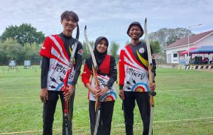 Tim UKM ITERA Archery Raih Dua Medali Emas Ajang Panahan Lampung Sirkuit 1