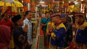 Silaturahmi ke Lamban Gedung Kuning, Rektor ITERA Komitmen Dukung Pengembangan Budaya Lampung