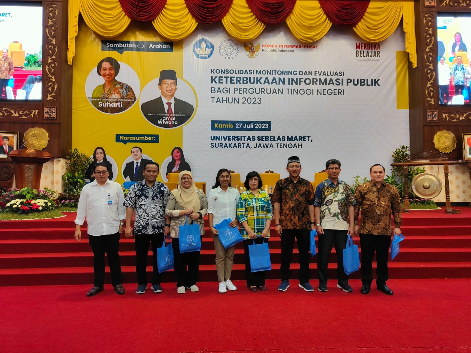 Targetkan Peningkatan Capaian Keterbukaan Informasi Publik, Tim PPID ITERA Ikuti Konsolidasi PTN di UNS