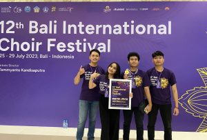 Mahasiswa ITERA Raih Medali Emas di Ajang 12th Bali International Choir Festival