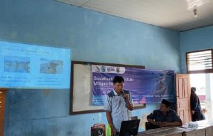 Dosen dan Mahasiswa Teknik Kelautan ITERA Sosialisasi Mitigasi Banjir Rob di Bandar Agung Lampung Selatan