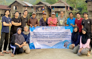 Atasi Kesulitan Listrik, Mahasiswa TSE ITERA Terapkan PLTMH di Dusun Tanggang Pesawaran