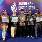 ITERA Raih Empat Penghargaan Humas dan Kerja Sama Anugerah Diktiristek Tahun 2023