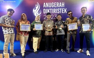 ITERA Raih Empat Penghargaan Humas dan Kerja Sama Anugerah Diktiristek Tahun 2023