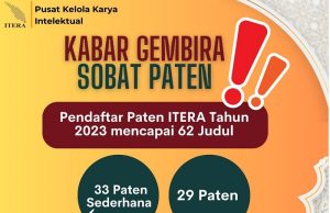 Jumlah Paten Meningkat, Sivitas Akademika Bisa Ajukan Paten Gratis di PKKI Itera