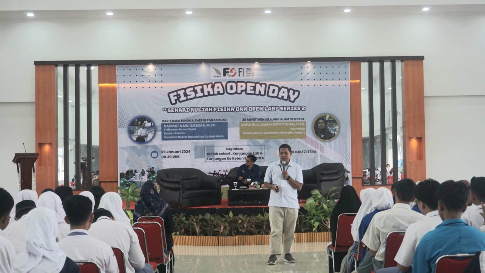 Fisika Open Day, Sarana Kenalkan Prodi Fisika Itera kepada Pelajar